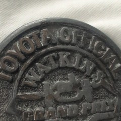 Toyota Watkins Glen Grand Prix Pace Car &rsquo;76 Men&rsquo;s Silver Metal Clip Buckle 1.75&Prime;