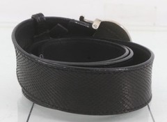 Louis Vuitton Pre-Owned Python Leather Crest Buckle