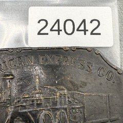 Vintage American Express Co.Belt Buckle Lewis Buckles