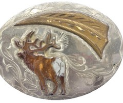 Elk Belt Buckle