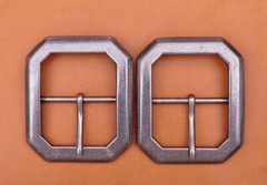 Huge Wide Heavy Duty Strong Chipped Corner Center Bar Pin Belt Buckle Inner 45mm