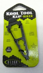 Bison Designs &lsquo;Kool Tool&rsquo; Klip-Biker 12 in 1 Handy Tool for Bicycles – New – NOS