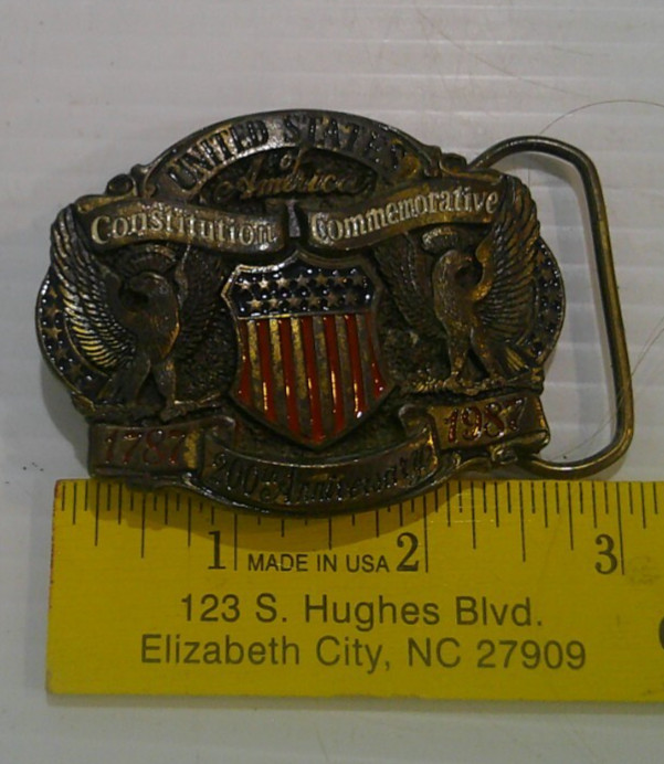 &lsquo;United States 200th Anniversary Commemorative&rsquo; Belt Buckle