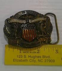 &lsquo;United States 200th Anniversary Commemorative&rsquo; Belt Buckle
