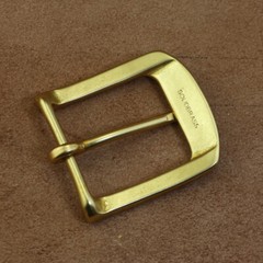 1.5&Prime; (38mm) Heavy Duty Brass Single Prong Square Belt Buckle Replacement