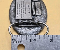 Vintage Caterpillar Mining Shovel Belt Buckle 3D Relief Designs Heavy Machines