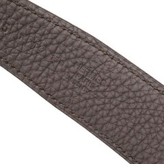 Hermès Jige Belt 95 H Motif Leather Buckle Length: 117cm Shipped from Japan