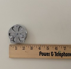RARE SPINNING WHEEL RIM BUCKLE
