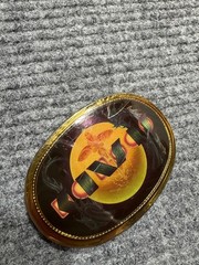Vintage Kansas Band Belt Buckle 70s Rock Point Of Know Return Pacifica Mfg.