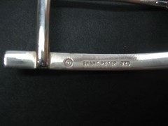 Sterling silver 925 buckle w/1.5&Prime; Genuine Alligator belt sizes 32 to 44 U.S.A.