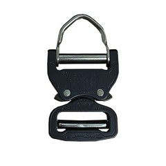AustriAlpin Ansi D Ring Cobra 38mm Buckle (Matte Black) FX38MVD-B – Heavy Duty