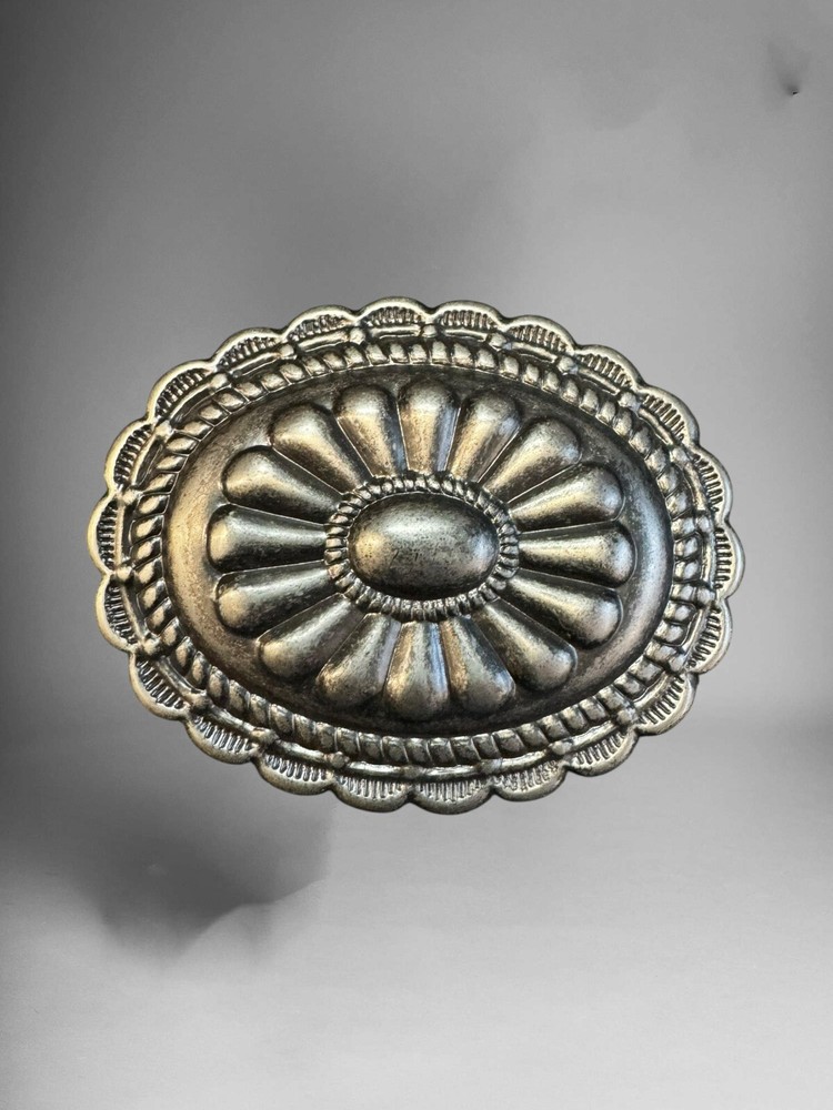 Western Style Flower Cowboy Cowgirl Belt Buckle Hebilla Vaquera Con Flor