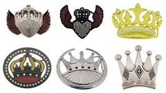 Crowns Belt Buckle Royal Rhinestone Wedding Mens Womens Fashion Costume Western