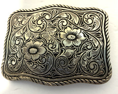 Ladies Silver Tone Square Belt Buckles 2 ½” – 3” Wide 2 ½” – 2 ¾ Tall