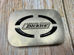 Genuine Dickies Apparel Clothing Company Advertising Promotional Belt Buckle