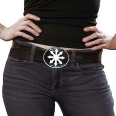 Chaos Theory Belt Buckle – Butterfly Effect Philosophy Artisan Handmade