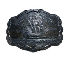 FOREIGN AND DOMESTIC GOLD DEALERS BELT BUCKLE VINTAGE – HEAVY – GW-14