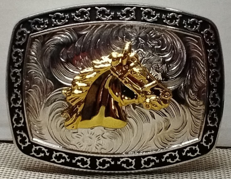 HORSE HEAD Western Cowboy Belt Buckle Hebilla Vaquera