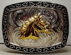 HORSE HEAD Western Cowboy Belt Buckle Hebilla Vaquera