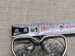 vintage USA made BIKER belt buckle LIVE TO RIDE america EAGLE motorcycle western