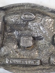 Vintage 1988 C & J Colorado Elk Belt Buckle