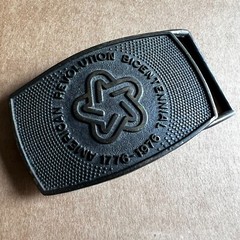 Vintage 1976 American Revolution Bicentennial Belt Buckle