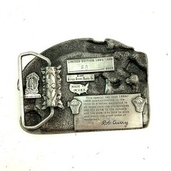 1984 1985 Basketball Commemorative 3D Metal Belt Buckle Arroyo 186/5000