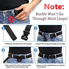 DOOPAI Tactical 28 – 42 Waist Adjustable 125 cm（3 pack), Black Blue Green 19