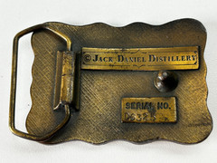 Vintage Jack Daniel’s Belt Buckle, Old No. 7 Rich Mellow, whiskey