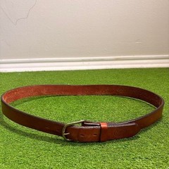 Montana Slings Men&rsquo;s Leather Heavy Utility Belt Size 42 Brass Buckle