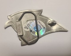 NFL Officially Licensed Carolina Panthers Football Metal Belt Buckle