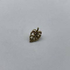 Leaf Design Sewing Button,Clothing Shank Button,Brass Sewing Button lot
