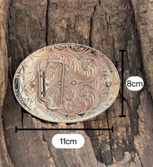 Mexican Rooster Chicken Charro Cowboy Belt Buckle Hebilla Vaquera Made In Mexico