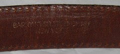 BARRY KIESELSTEIN CORD STERLING 3 PIECE PECOS CONCHAS BUCKLE & ALLIGATOR BELT XL
