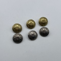 Brass Round Sewing Button Clothing Classic Button DIY lot