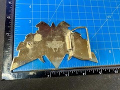 The Legend Of Zelda Black Golden Crest Triforce Nintendo Belt Buckle