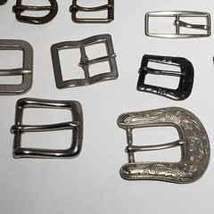 Vintage Mixed Lot of 26 Metal Belt Buckles