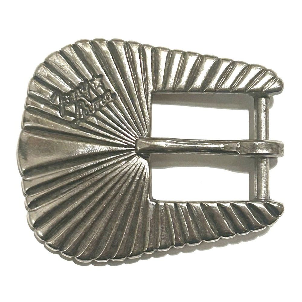 Tony Lama Boots Silver Tone Belt Buckle Cowboy Western Country Navajo West Texas