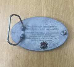 Jack Daniels Old No. 7 Whiskey Belt Buckle 2008