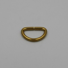 25mm D Ring Loop Strap Adjuster Buckle Solid Brass Bag Fastener Hardwares lot