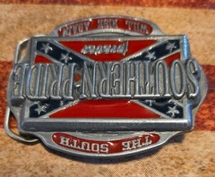 Southern Pride Belt Buckle Brew City Collectibles Western Novelty Buckle