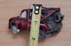 NEW!! Tow Truck Driver 3D Metal Belt Buckle Enamel Inlay