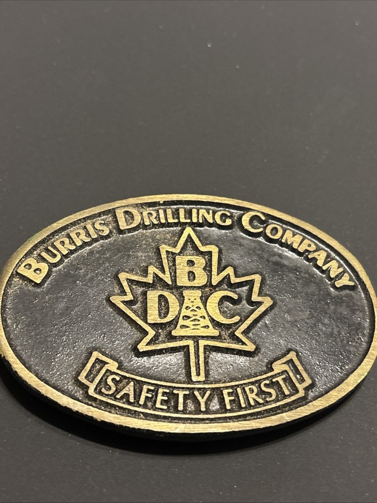 Burris Drilling BDC DynaBuckle Solid Bronze Belt Buckle – Provo Utah MCM