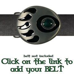 Bear Paw Claw Enamel Metal Belt Buckle Biker Native American Western Country USA