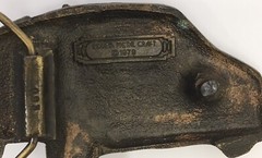1979 Dodge Van Belt Buckle Indiana Metal Craft 093 Heavy Dimensional Vintage