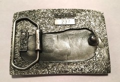 John Studebaker Blacksmith First Shop – Limited Edition Metal Belt Buckle #297