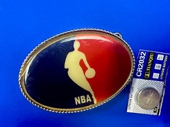 NBA Basketball Player Led Light Flashing Belt Buckle W/ Fresh Battery!