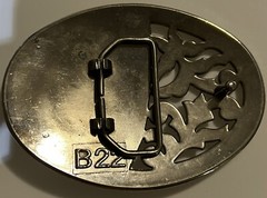 NEW BELT BUCKLE SOUTHWESTERN HORSE STALLION STEED COLT FILLY SILVER TON METAL BB