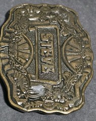 1970s Oden Inc. Brass/Bronze « Steve » Belt Buckle Personalized Name