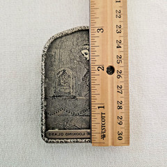 Belt Buckle – Through the Looking Glass 1974 Bergamot Brass Works